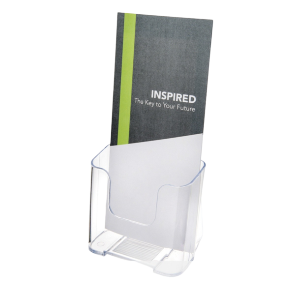 Single Pocket Free Standing Brochure Holder - Portrait
