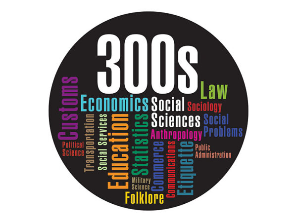 Dewey Library Word Cloud Stickers