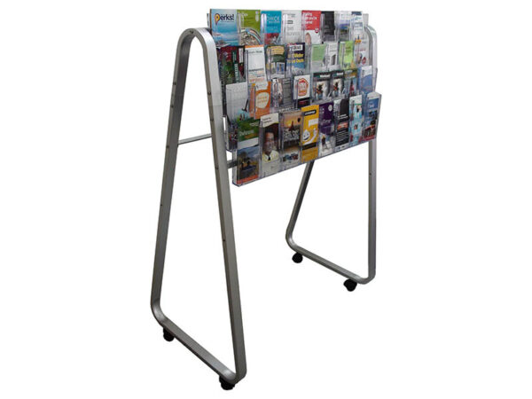 DLE Single-Sided Lit Loc Easel Floor Stands