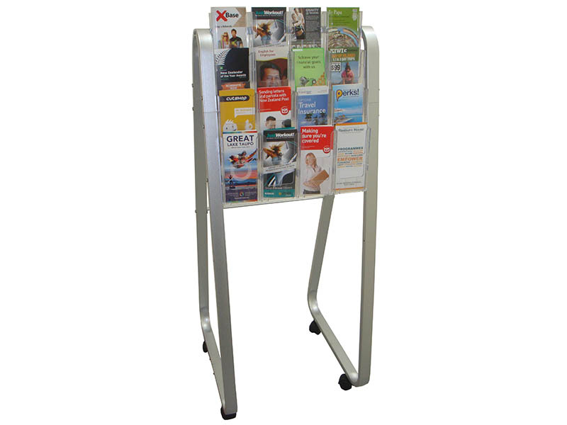 DLE Single-Sided Lit Loc Easel Floor Stands - Image 2