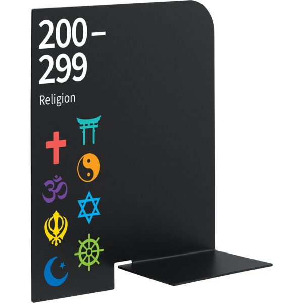 Bookshelf Dividers Dewey With Graphics Set