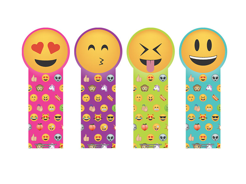Die-Cut Emoji Faces Bookmarks - Image 5