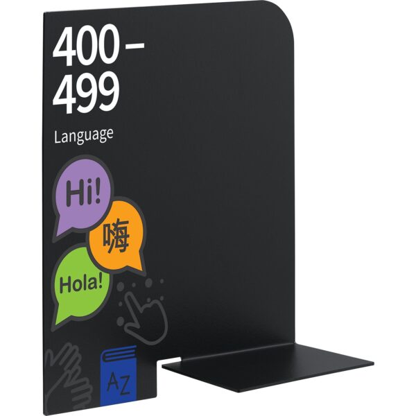 Bookshelf Dividers Dewey With Graphics Set