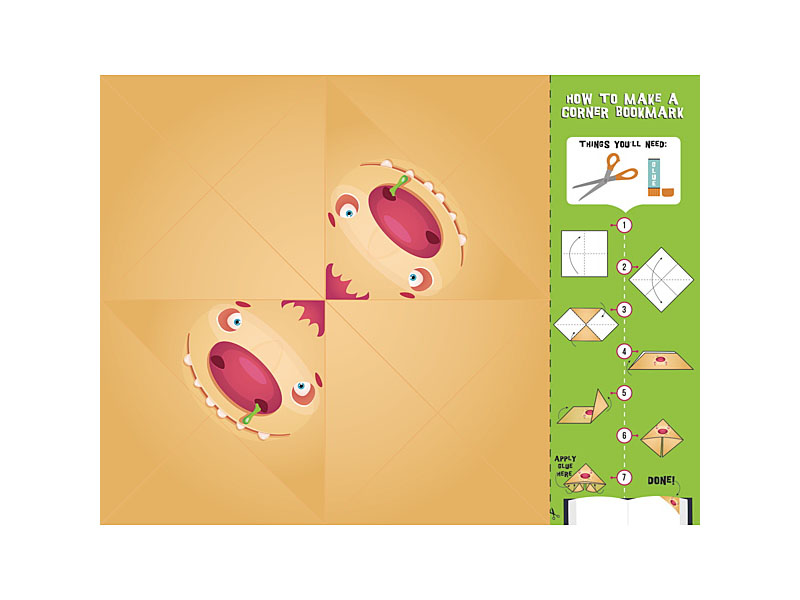 Origami Corner Monster Bookmarks - Image 5