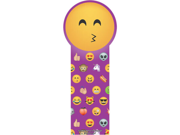 Die-Cut Emoji Faces Bookmarks