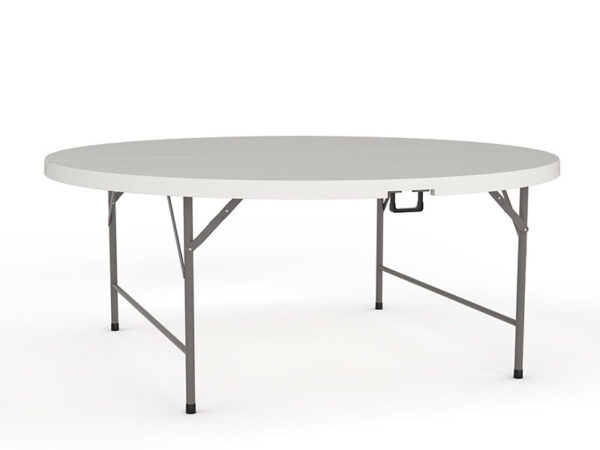 Peak Round Folding Trestle Table
