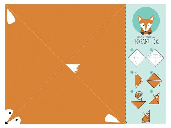 Origami Animal Activity Bookmarks - Set 1