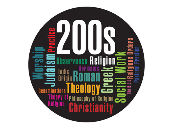 Dewey Library Word Cloud Stickers