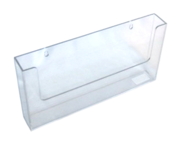 Single Pocket Wall Mounting Brochure Holders - Landscape