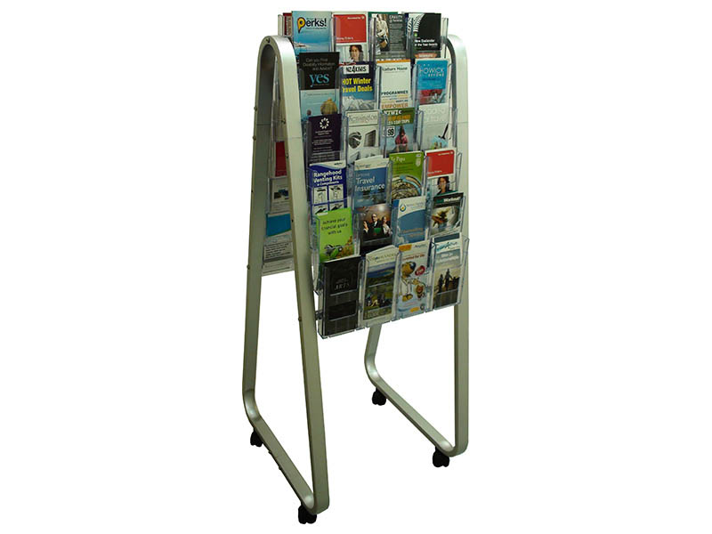 DLE Double-Sided Lit Loc Easel Floor Stands - Image 3
