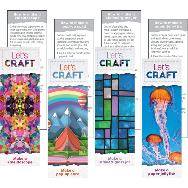 Let's Craft Art Bookmarks Set