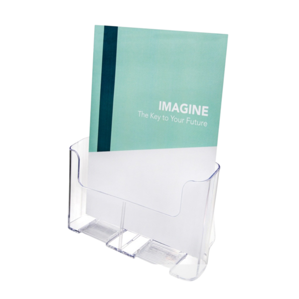 Single Pocket Free Standing Brochure Holder - Portrait